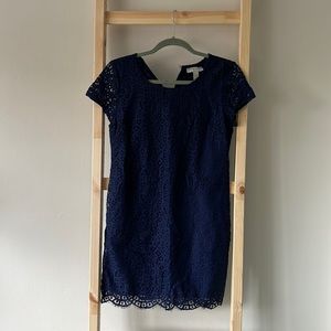Forever 21 navy lace dress